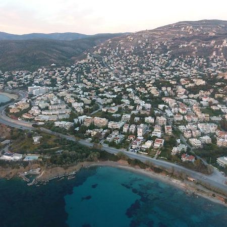 Saronida Summer Studio With Breathtaking View Lagonisi Exterior foto