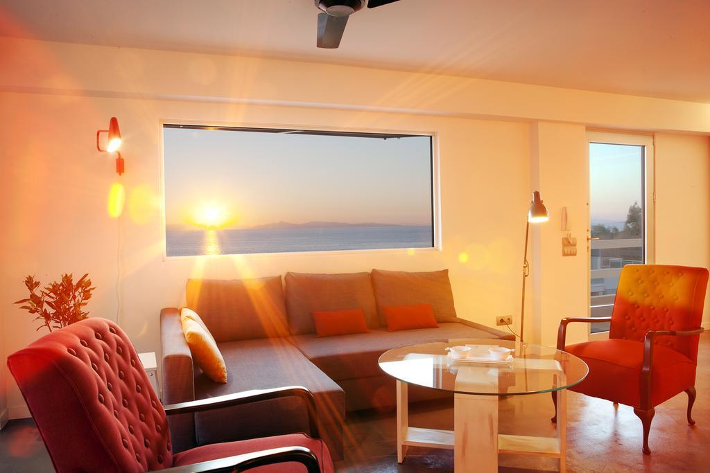 Saronida Summer Studio With Breathtaking View Lagonisi Exterior foto