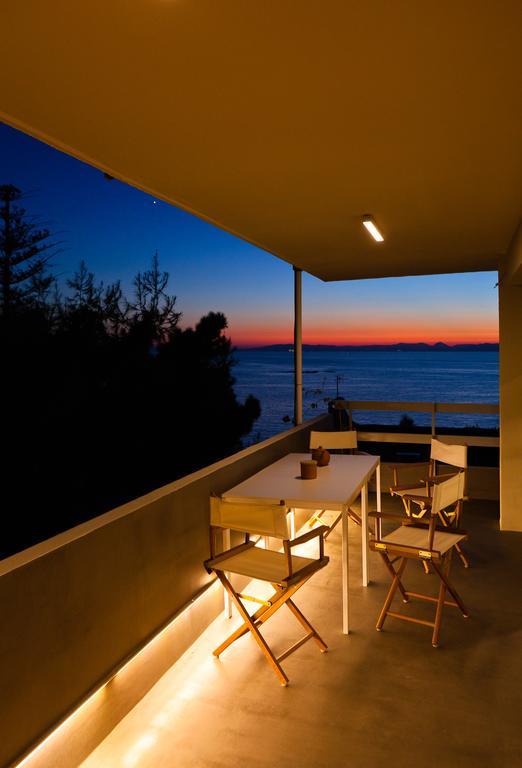 Saronida Summer Studio With Breathtaking View Lagonisi Exterior foto