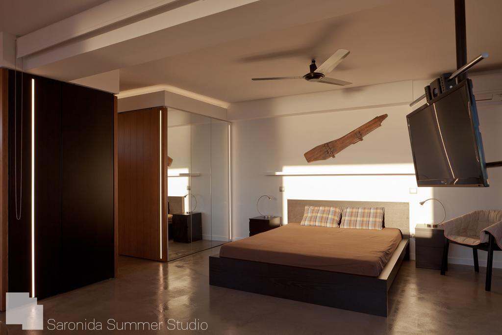 Saronida Summer Studio With Breathtaking View Lagonisi Exterior foto