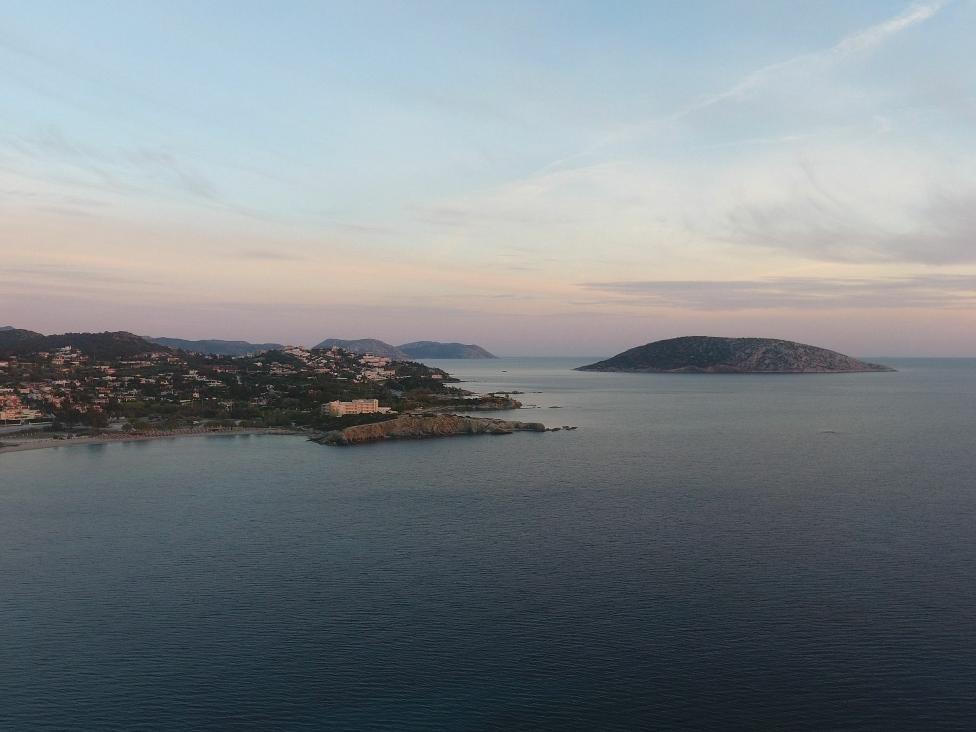 Saronida Summer Studio With Breathtaking View Lagonisi Exterior foto
