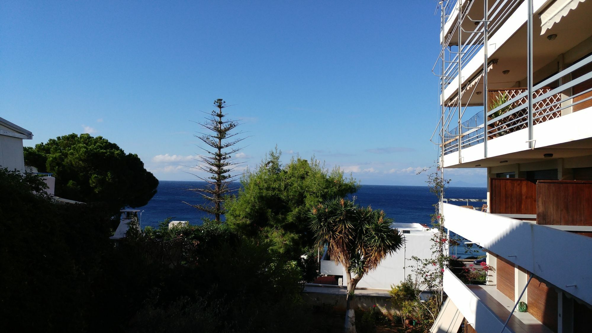 Saronida Summer Studio With Breathtaking View Lagonisi Exterior foto